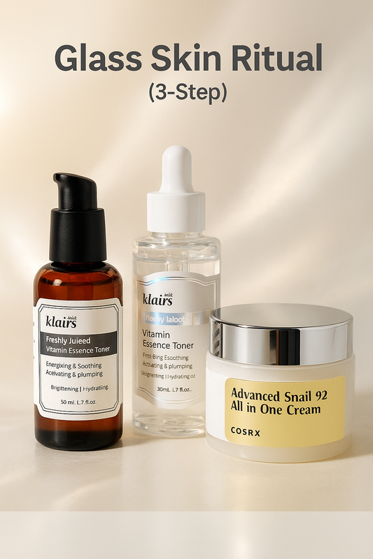Glass Skin Ritual (3-Step)