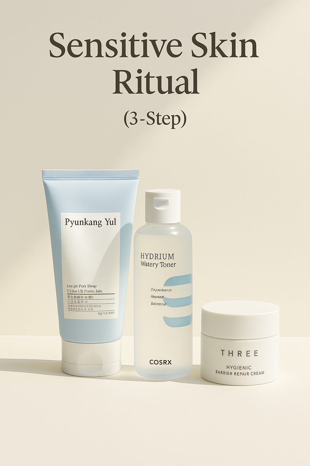 AH-RIN Ritual: Sensitive Skin (3-Step)