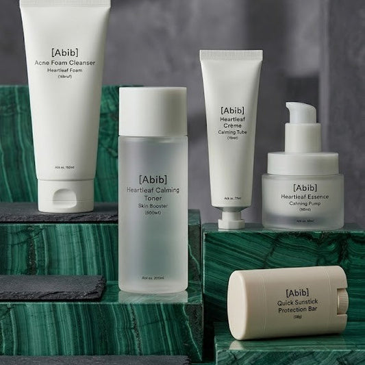 The Seoul Glass Skin Ritual (5 step Abib Complete Set)